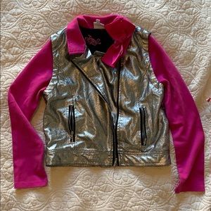Faux leather Jojo Siwa jacket (L)